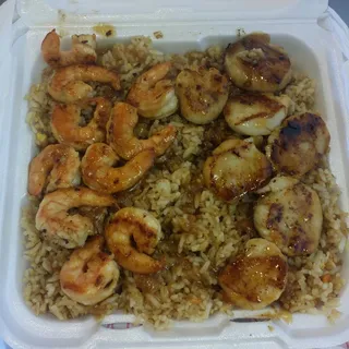 Shrimp fried rice