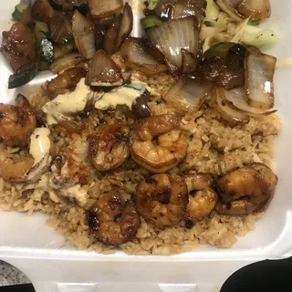 Hibachi shrimp