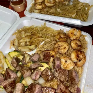 H9. Hibachi Steak and Shrimp
