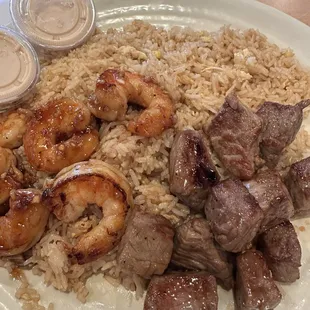 Steak and Shrimp Hibachi