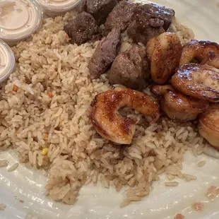 Steak and Shrimp Hibachi