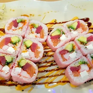 Pink Lady roll again, my fave!