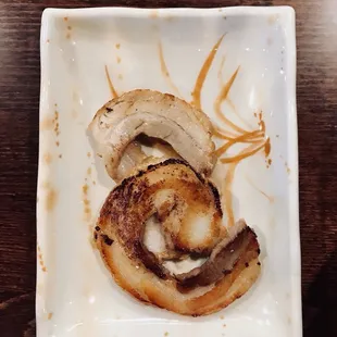 Extra side of pork slices for $2