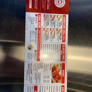 To go Menu Side 1