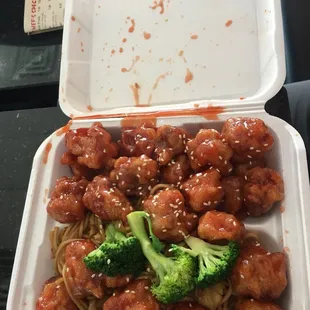 Sesame chicken