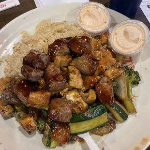 Chicken &amp; Steak