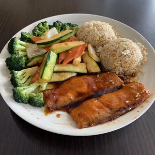 Hibachi Salmon