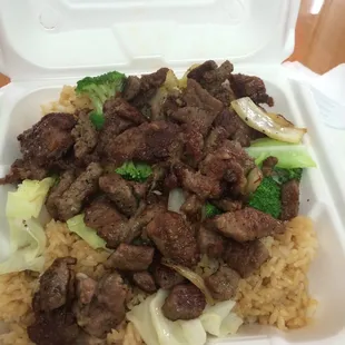Hibachi steak