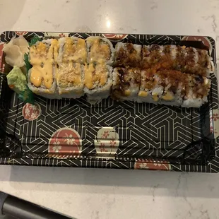 Spicy tuna &amp; tampa roll