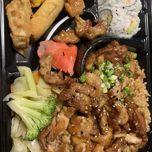 Bento Chicken &amp; Shrimp