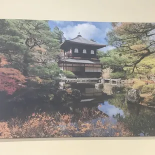 Japanese Wall art at Hibachi Express Japanese Casual Restaurant, Temple Terrace, Tampa
