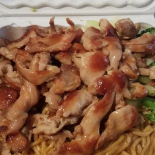 Chicken Teriyaki with noodles