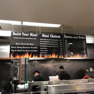 Updated menu