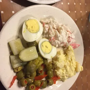 A dab of this and A dab of that.