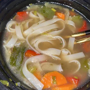 The 1. Rice Noodle Soup allegedly! Almost canned soup quality.