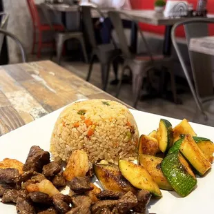 Hibachi Steak and Shrimp