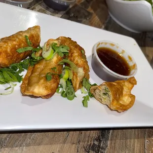 Chicken Gyoza Dumpling fried