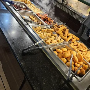 Egg rolls, dumplings