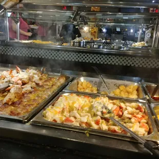 Lane after lane of oriental themed cuisine