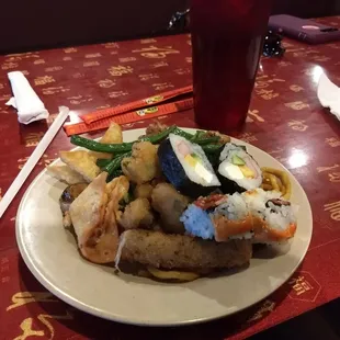 sashimi, sushi, sushi and sashimi, food