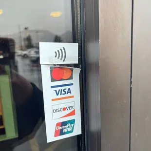 Accepted payments