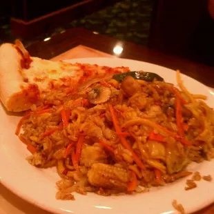 Hibachi...and pizza?