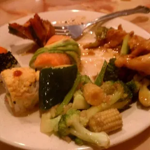 Decent quality for a buffet!