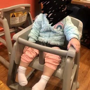 High Chairs are Available.