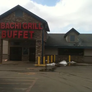 Front of Hibachi Grill