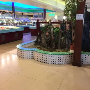 the interior of a restaurant