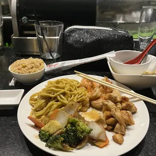 Chicken teriyaki.