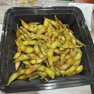 Spicy edamame 9/10 November 2024