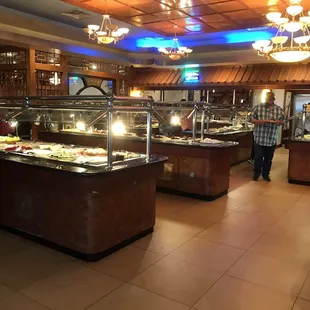 a view of the buffet