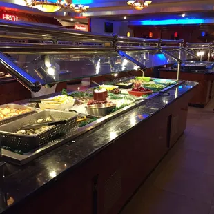 sushi and sashimi, interior