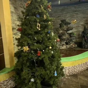 Christmas tree in April ?