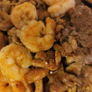 a close up of a plate of food