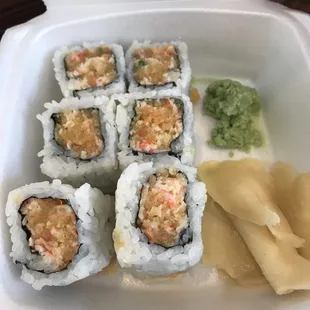 Spicy crab roll