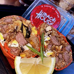 Filet Mignon Burrito with our famous dipping diablo sauce