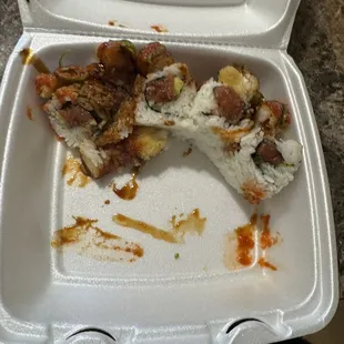 ....Mexican roll order!