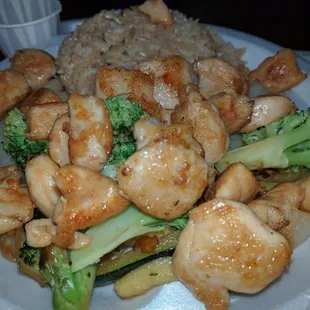 Hibachi Chicken Lunch Special