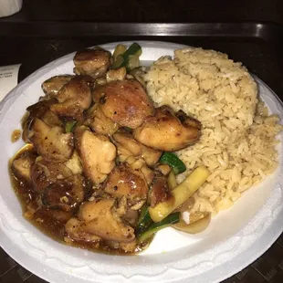 Teriyaki chicken lunch special