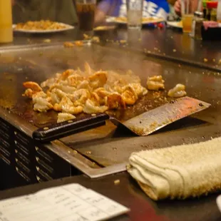 Shrimps on the barbie.