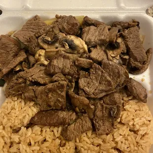 Steak Hibachi Takeout