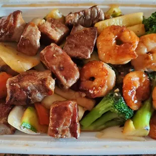 Steak &amp; Shrimp Hibachi