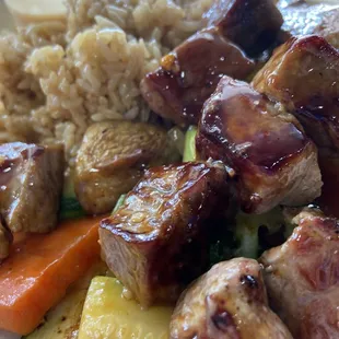 Steak Hibachi lunch special | Japan Express Hibachi | Valrico FL