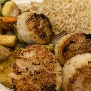 Scallop hibachi