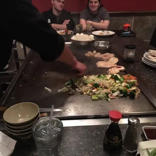 The Master in Action!