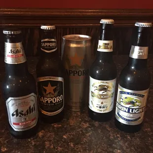 sushi and sashimi, drink