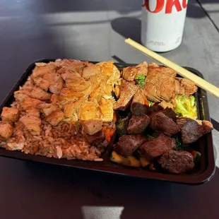 Chicken &amp; Filet Mignon Combination