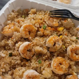 Fried Rice with shirmp